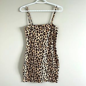 Cheetah Print Bodycon Dress